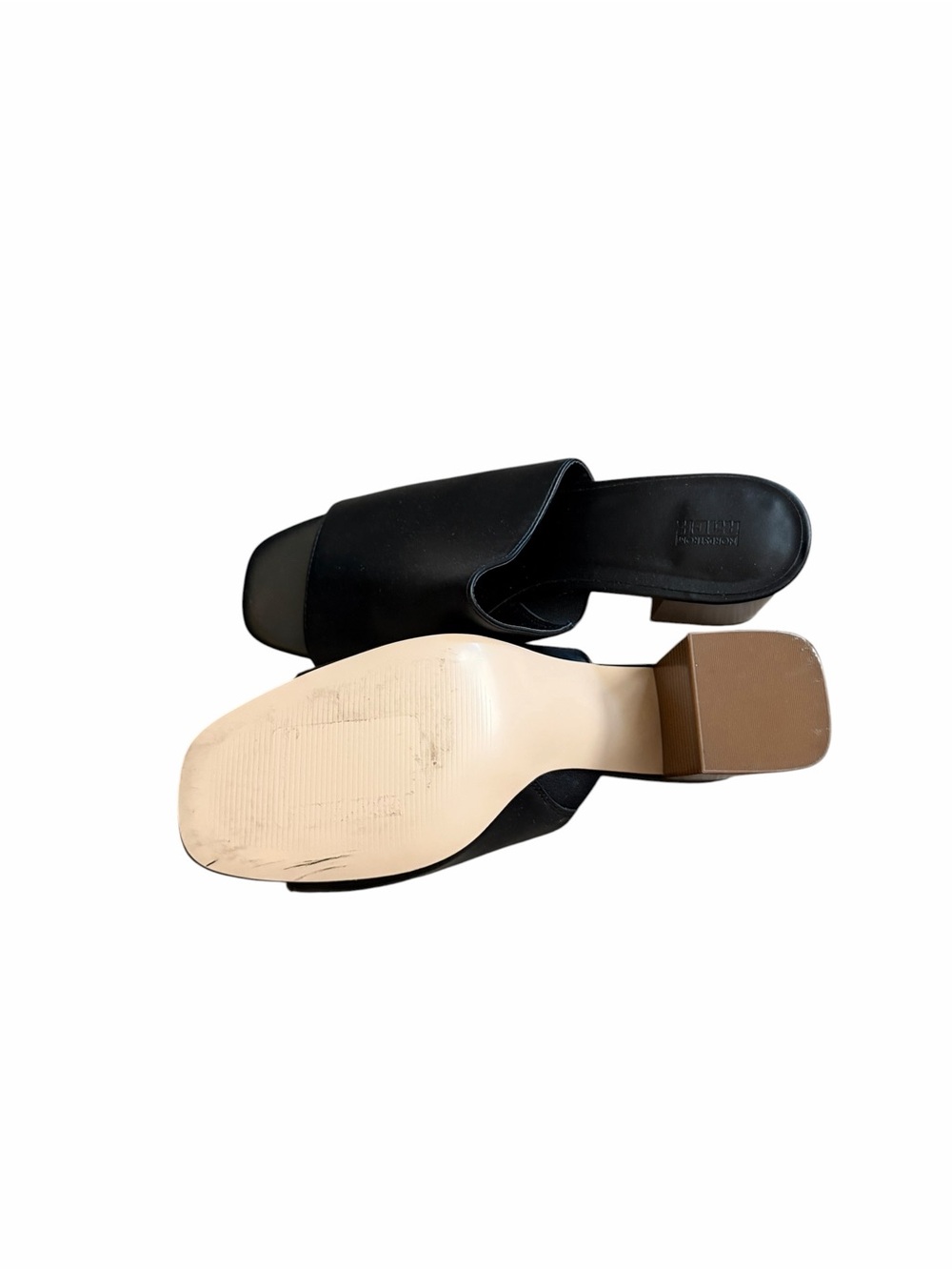 Black Slide Sandals - Women NWOT, no box Nordstrom Rack - Picture 3 of 4